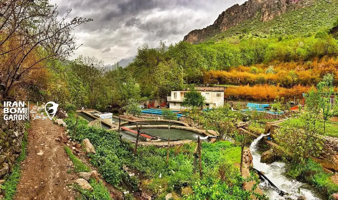 خانه روستایی چشمه مارو پاوه | ایران بوم گردی