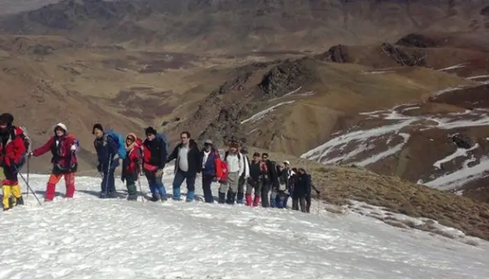 کوه برف انبار فردو | ایران بوم گردی